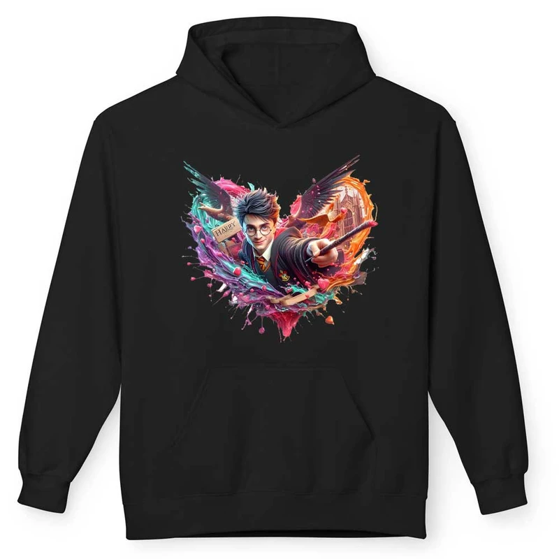 هودی مردانه پاد آفرین مدل هری پاتر کد 1108