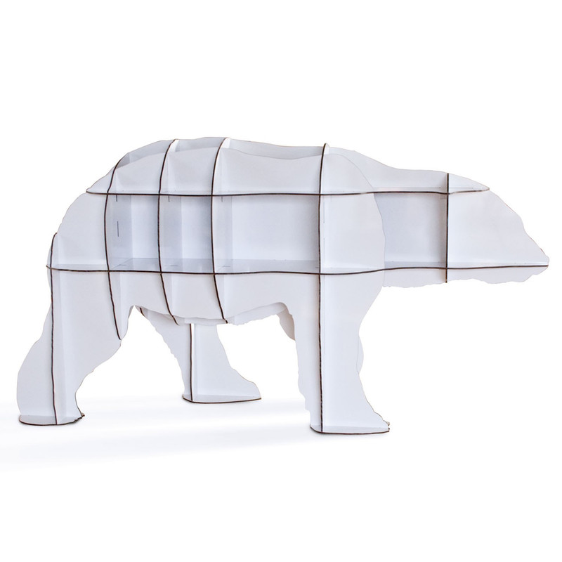 ساختنی مدل ماکت چوبی خرس کد M113