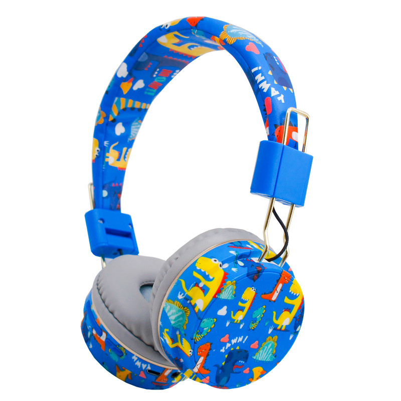 هدفون بی سیم طرح فانتزی دایناسور مدل Hello-Dino-AH-906R
