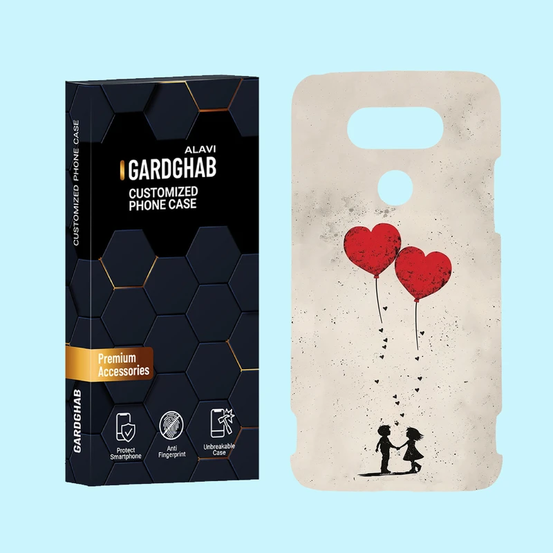 کاور گارد قاب علوی مدل عاشقانه مناسب برای گوشی موبایل ال جی G5