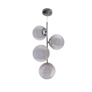  چراغ آویز 4 شعله چشمه نور کد A1232/4BK