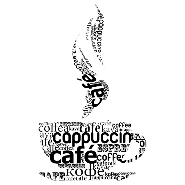  استیکر پارچه و لباس پاد آفرین طرح کافی coffe کد 4646