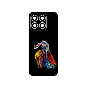 MAHOOT Rainbow Hair Digital Art Cover Sticker for Honor X8b