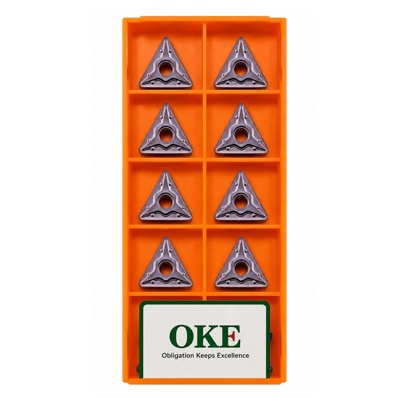 اینسرت او کی ای مدل TNMG160408-OMM-OP1215 بسته 10 عددی