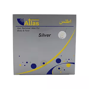 وکس موبر اطلس مدل silver کد 02 وزن 500 گرم بسته 24 عددی