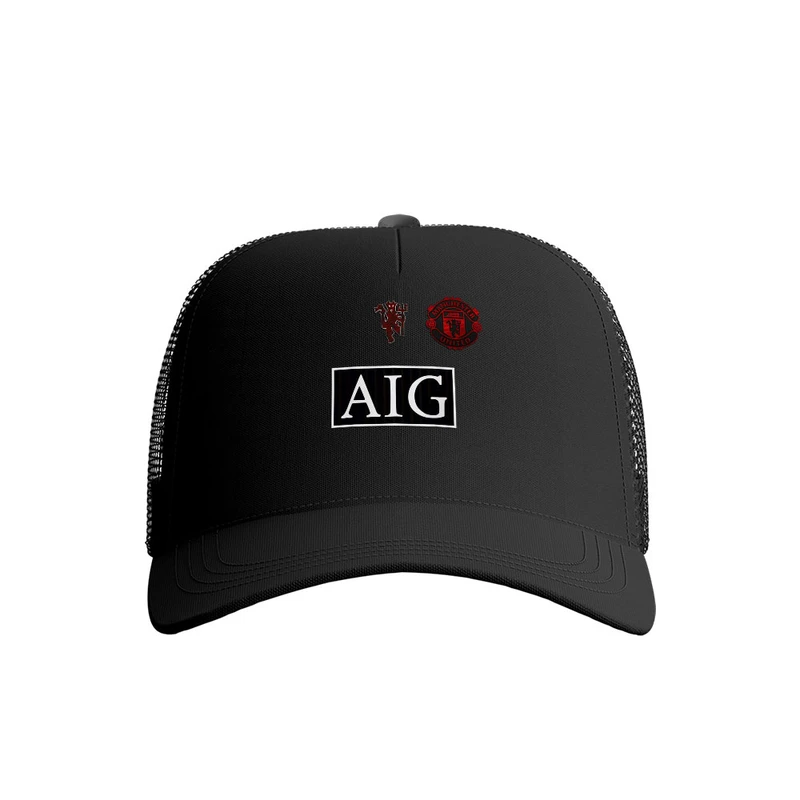 کلاه کپ پاد آفرین مدل فوتبالی منچستر یونایتد کلاسیک کد 716