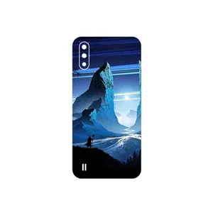 MAHOOT Blue Mountains Digital Art Cover Sticker for Samsung Galaxy A01
