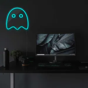 چراغ دیواری نئون دیزاین طرح Packman-2_TBL