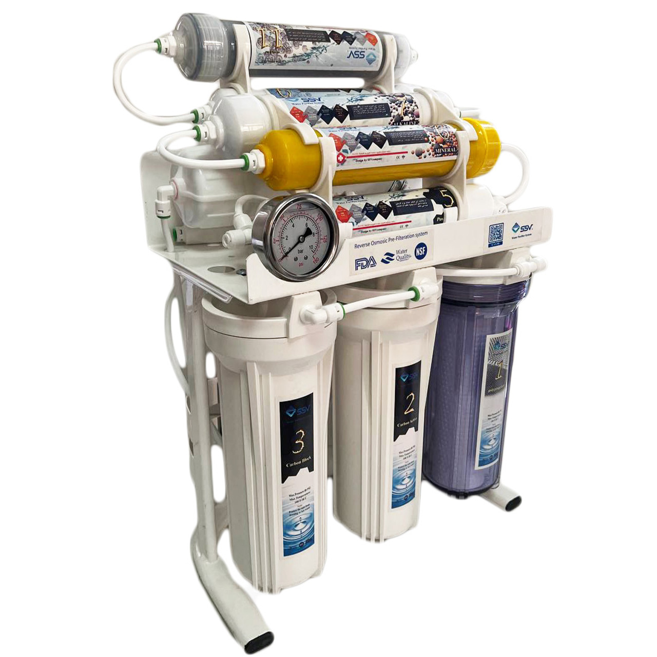 دستگاه تصفیه کننده آب اس اس وی مدل MaxTec N X1055 +3F به همراه فیلتر