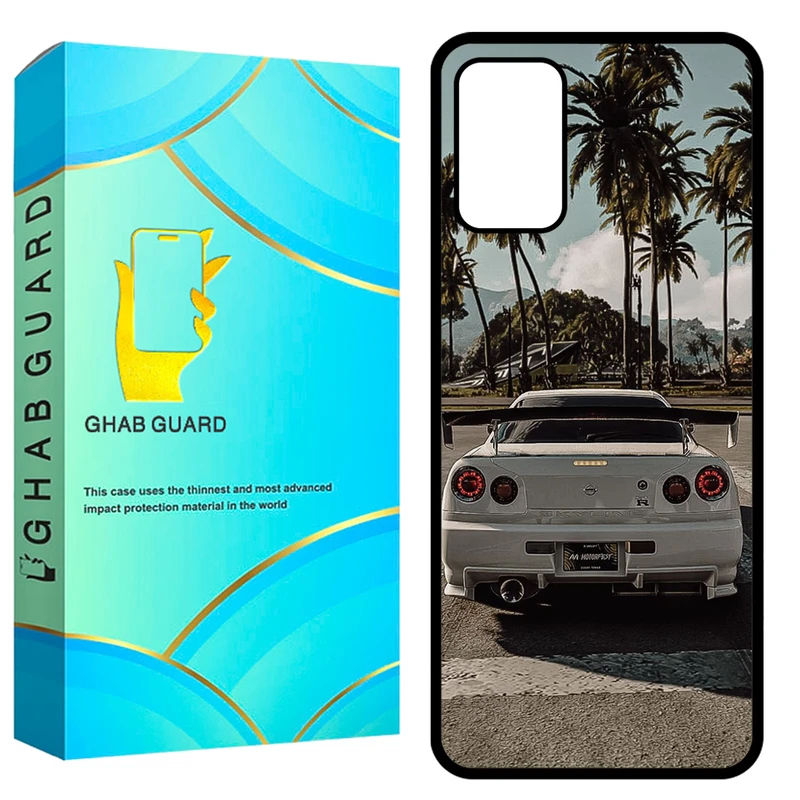  کاور قاب گارد طرح ماشین مدل CPA32G مناسب برای گوشی موبایل سامسونگ Galaxy A32 4G 