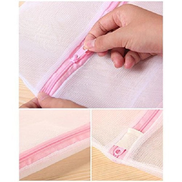 محافظ شست و شوی لباس فن فنگ طرح گل مدل Multi Purpose محافظ شست و شوی لباس فن فنگ طرح گل مدل Multi Purpose