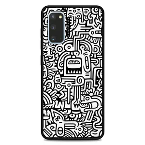 AKAM AMC-WSGS20-DOODLE15 Cover For Samsung Galaxy S20