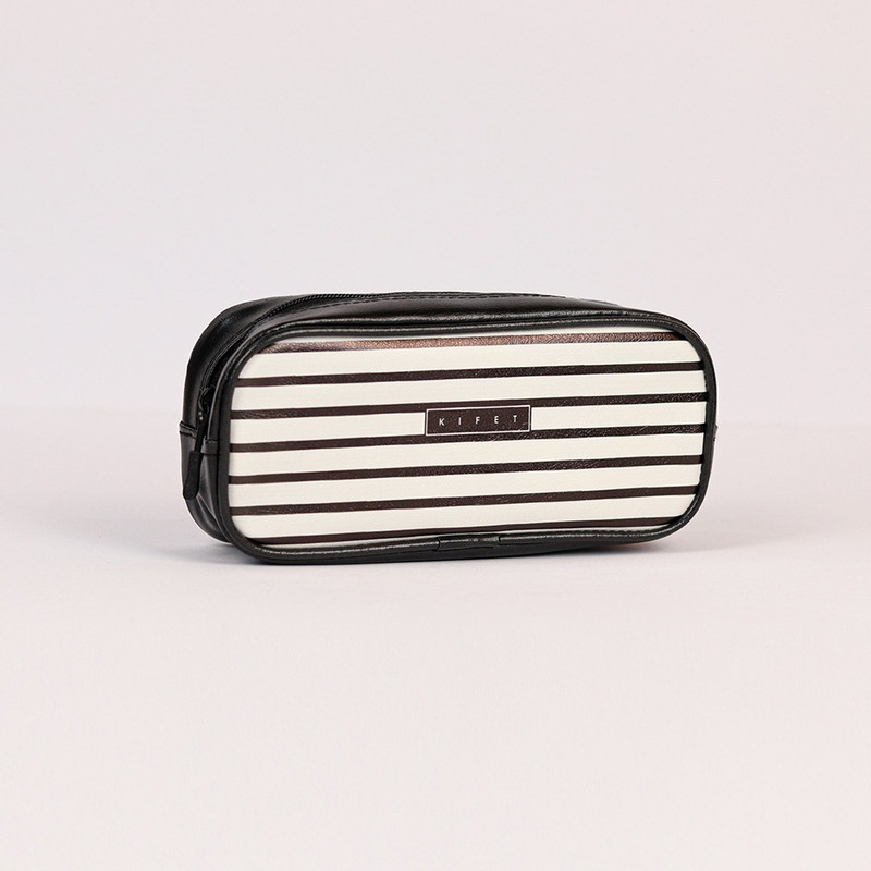 جامدادی مدل راه راه دو زیپ