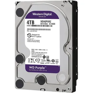 هارد دیسک اینترنال وسترن دیجیتال مدل purple wd40Purz ظرفیت ۴ ترابایت