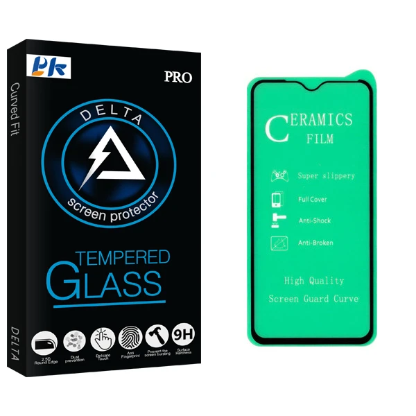 محافظ صفحه نمایش سرامیکی پی کی مدل Delta Glass مناسب برای گوشی موبایل شیائومی Redmi Note 8