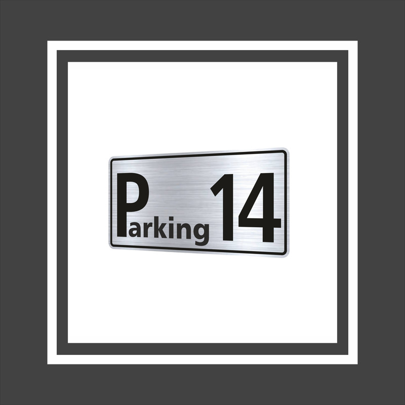 تابلو راهنما طرح پارکینگ مدل GNS614 مجموعه 14 عددی