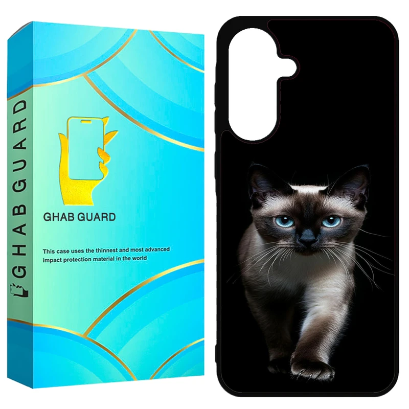 کاور قاب گارد طرح گربه مدل GA36 مناسب برای گوشی موبایل سامسونگ Galaxy A36