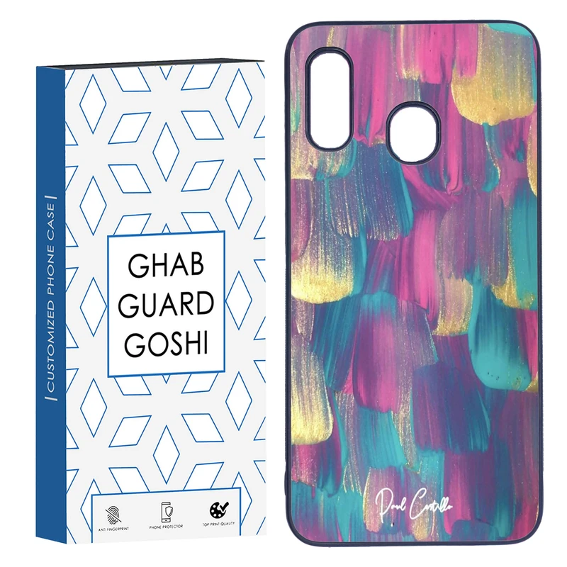 کاور قاب گارد گوشی طرح ابرنگ کد TPU-252 مناسب برای گوشی موبایل سامسونگ Galaxy A30 / A20
