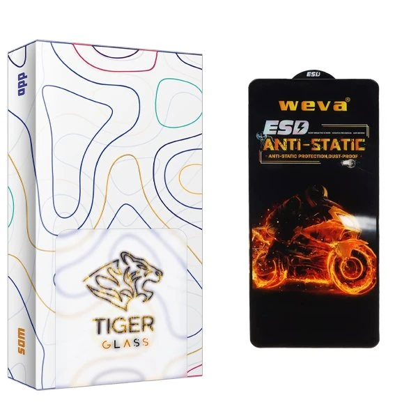 محافظ صفحه نمایش تایگر گلس مدل APL2 Weva ESD مناسب برای گوشی موبایل شیائومی Redmi Note 11e Pro