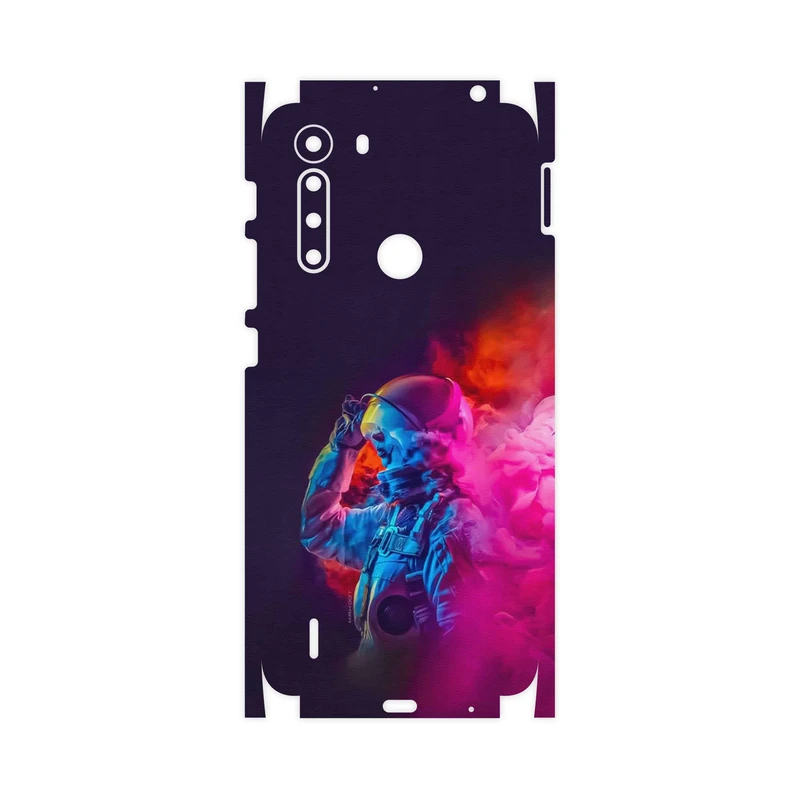 برچسب پوششی ماهوت مدل Smoke Rainbow Digital Art 1-FullSkin مناسب برای گوشی موبایل موتورولا One Fusion
