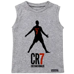 تاپ دخترانه 27 مدل CR7 Red کد MH26