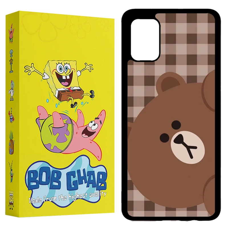 کاور باب قاب طرح خرسی مدل BCPA51 مناسب برای گوشی موبایل سامسونگ Galaxy A51 4G / 5G