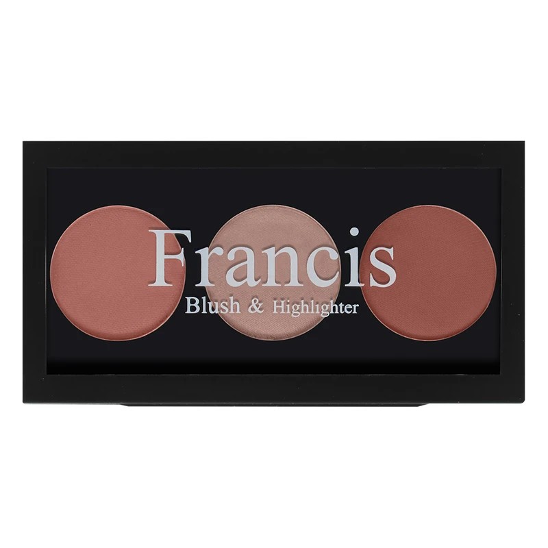 پالت رژ گونه و هایلایتر فرانسیس کد 02