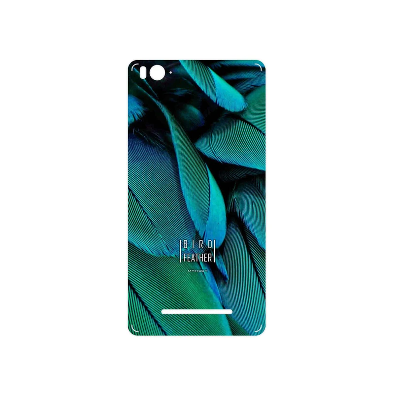 برچسب پوششی ماهوت مدل Green Feather مناسب برای گوشی موبایل شیائومی Mi 4c