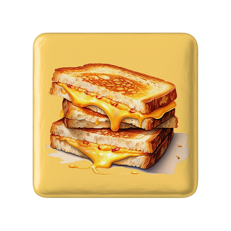 پیکسل خندالو طرح فست فود (Fast Food) مدل مربعی کد 36558