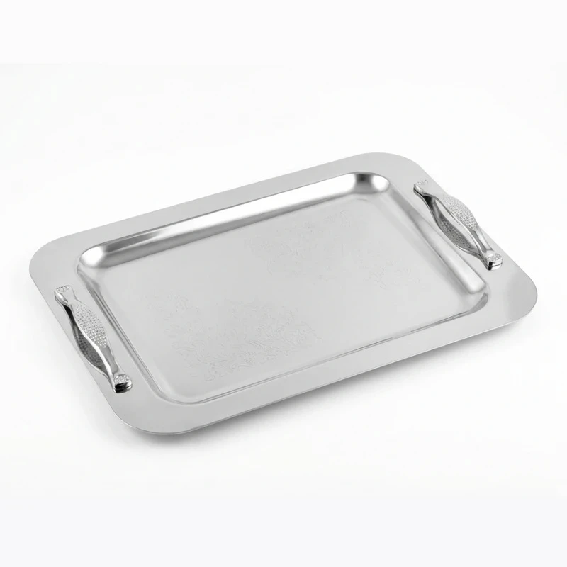 سینی دسته دار مدل R&G سایز 26*35 سانتی متر