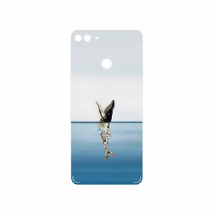 MAHOOT Collage of Sea Trash Cover Sticker for Huawei Y9 2018