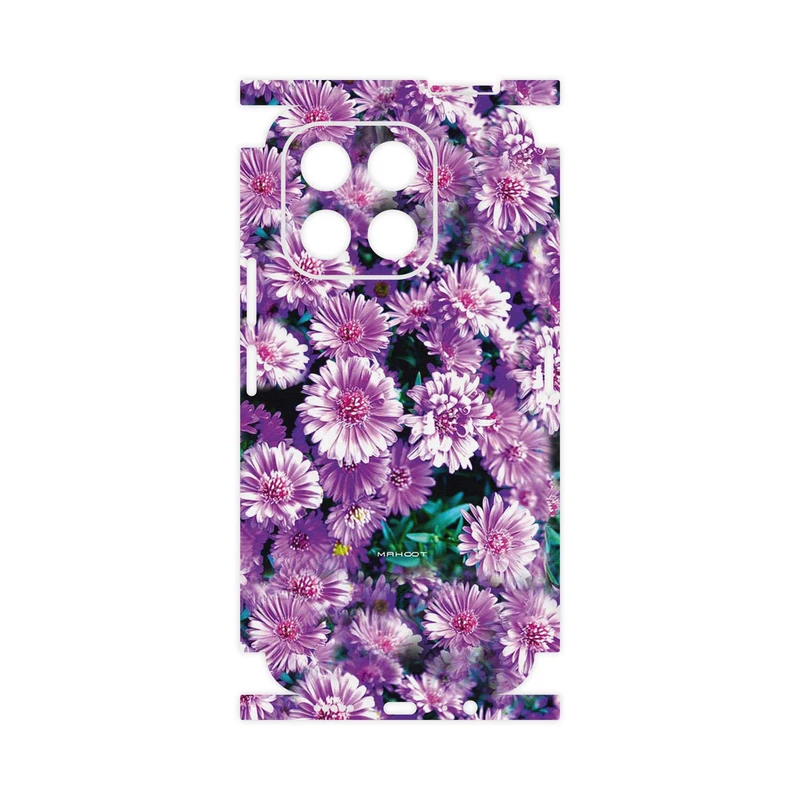 برچسب پوششی ماهوت مدل Purple_Flower-FullSkin مناسب برای گوشی موبایل آنر X6c