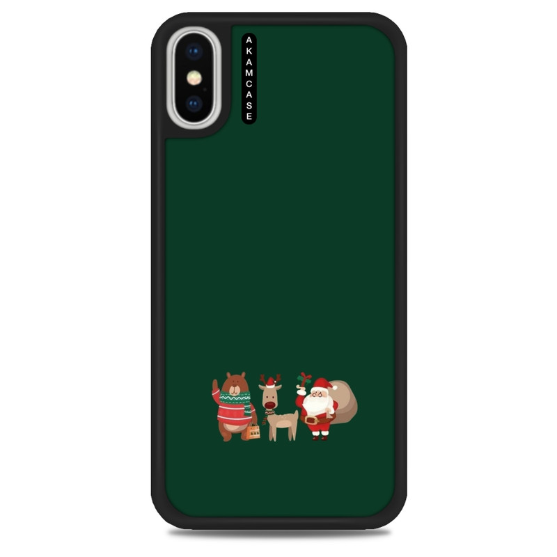 کاور آکام مدل AMCWAX-CHRISTMAS3 مناسب برای گوشی موبایل اپل iPhone X/Xs
