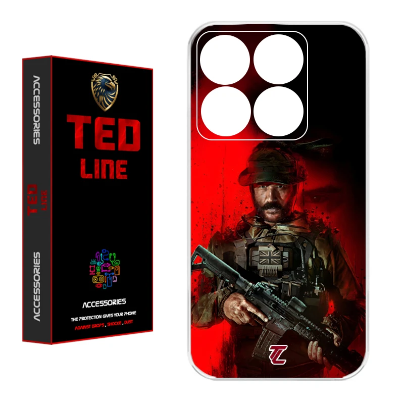 کاور تدلاین طرح کاپیتان پرایس کد 1200 مناسب برای گوشی موبایل شیائومی Mi 14T / 14T Pro