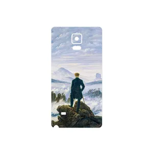 MAHOOT Wanderer above the Sea of Fog Cover Sticker for Samsung Galaxy Note 4
