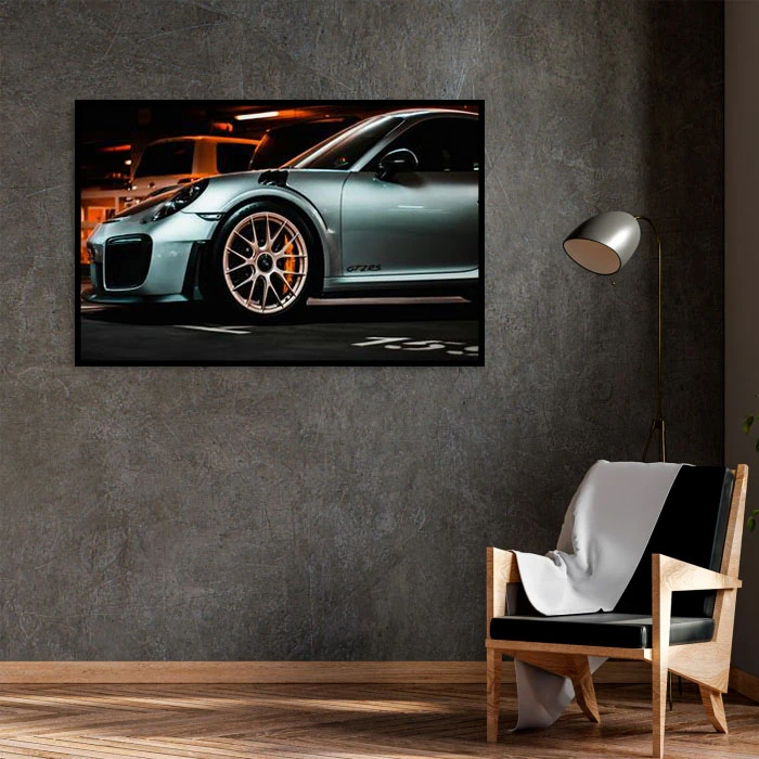 تابلو نوری بکلیت طرح ماشین پورش مدل B-D1968