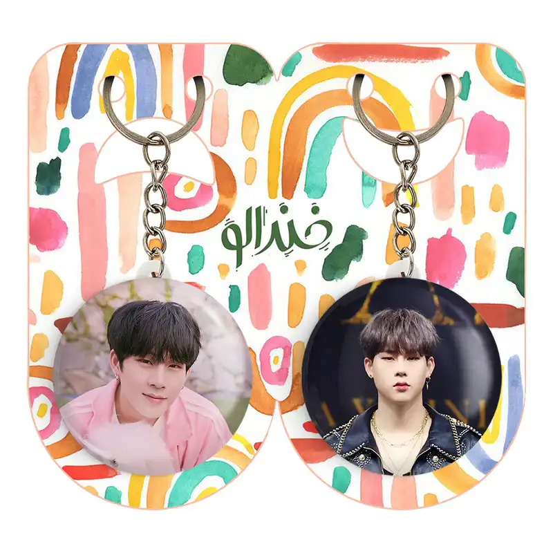 جاکلیدی خندالو مدل جوهان گروه مانستا اکس MONSTA X کد 2112621131 مجموعه 2 عددی