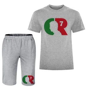 ست تی شرت و شلوارک مردانه مدل رونالدو کد A246