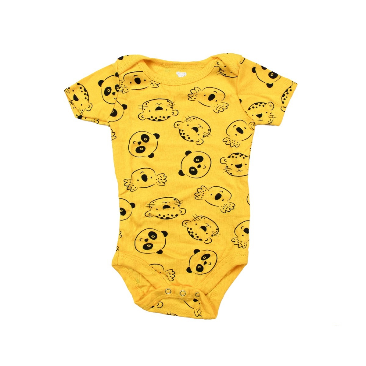 بادی آستین کوتاه نوزادی مدل 1 بسته پنج عددی