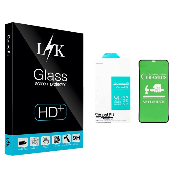 محافظ صفحه نمایش ال کی مدل +HD مناسب برای گوشی موبایل اپل Iphone X Max