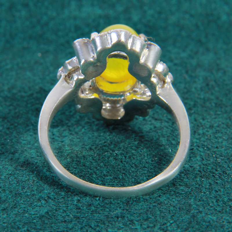 انگشتر نقره زنانه بازرگانی میلادی مدل شرف الشمس کد AW_268 انگشتر نقره زنانه بازرگانی میلادی مدل شرف الشمس کد AW_268