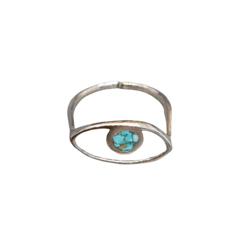 انگشتر زنانه مدل چشم نظر