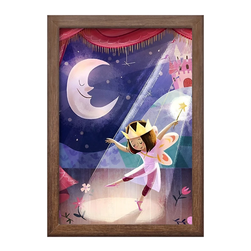 تابلو خندالو طرح دخترانه کد F10938