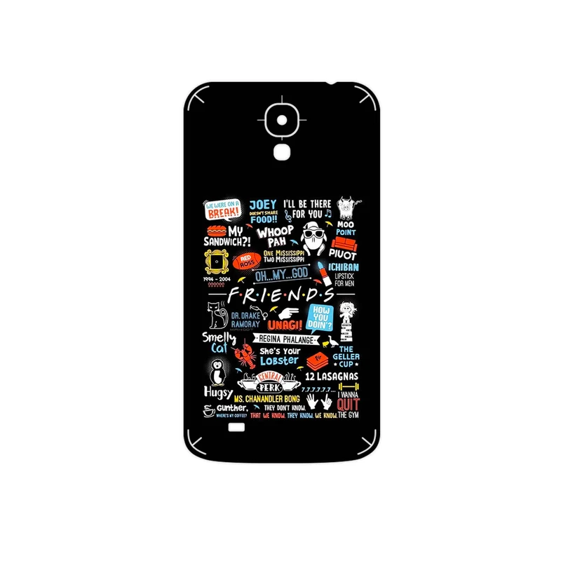 برچسب پوششی ماهوت مدل Friends 2 مناسب برای گوشی موبایل سامسونگ Galaxy Mega 6.3 I9200