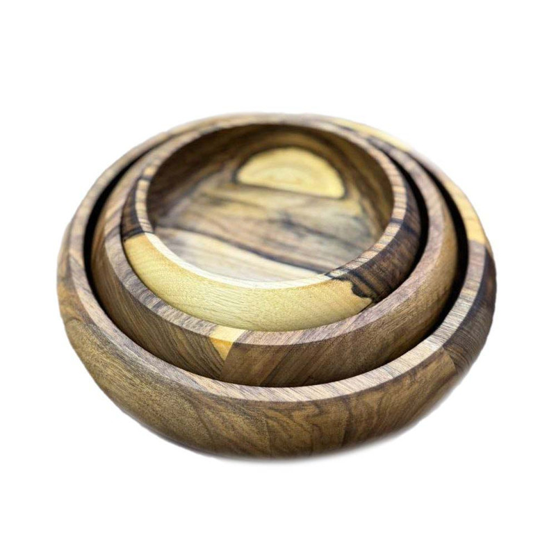 کاسه چوبی مدل 03 مجموعه 3 عددی