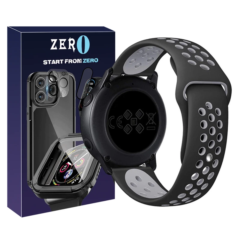 بند زیرو مدل NK_SIC ZR مناسب برای ساعت هوشمند سامسونگ Galaxy Watch Active 40mm / Active 2 40mm / Active 2 44mm