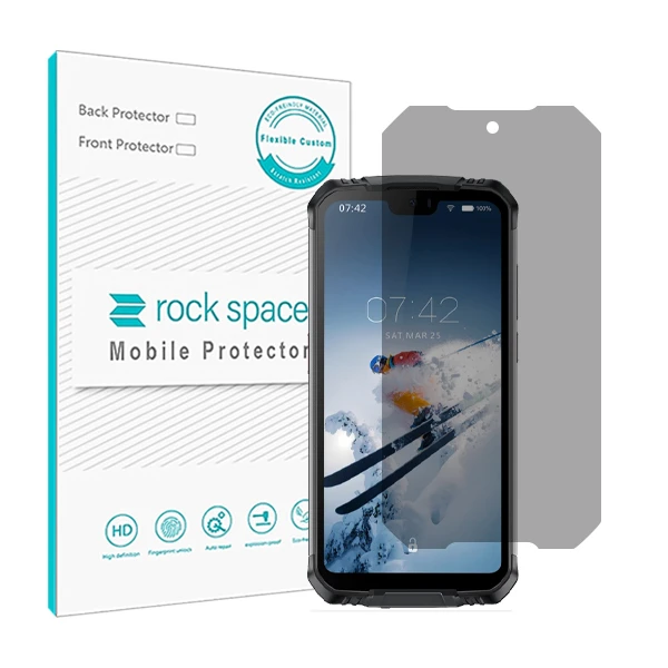 محافظ صفحه نمایش حریم شخصی راک اسپیس مدل HyPRV مناسب برای گوشی موبایل دوجی مدل S68 Pro