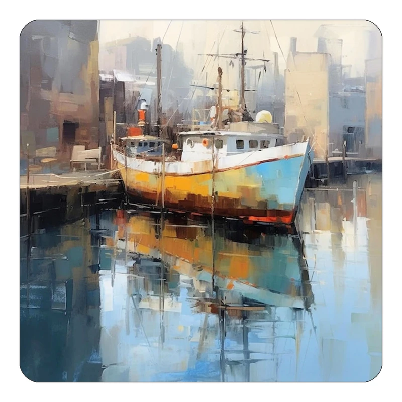 مگنت کاکتی طرح نقاشی رنگ روغن مدل mp70073