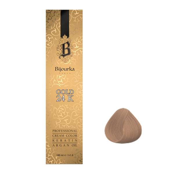 رنگ مو بیجورکا شماره 6/73 حجم 100 میلی لیتر رنگ کاپوچینو