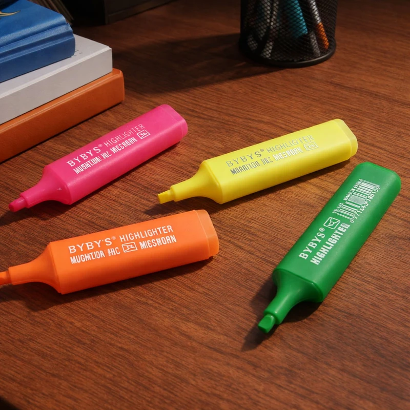 عکس شماره 2 : ماژیک علامتگذار بای بایز کد 102 بسته 4 عددی